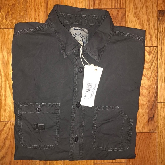NWT Diesel Button-Down - Picture 2 of 8